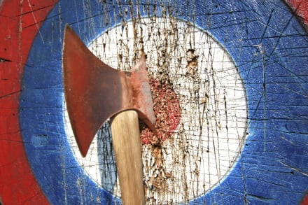 Axe Throwing — Stag Do activity in Krakow