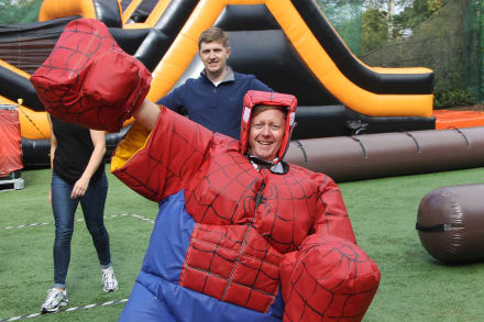 Inflatable Action & Goofy Games — Stag Do activity in Birmingham