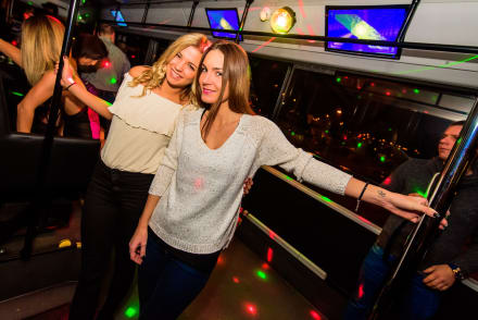 American School Party Bus — Hen Do in Hamburg