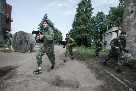 Outdoor Laser Tag — Stag Do activity in Riga
