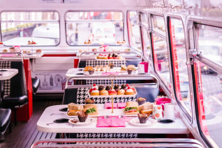Afternoon Tea Bus — Hen Do activity in London