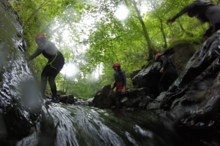 Gorge Scrambling at Dinas Rock Car Pack — Stag Do activity in Swansea