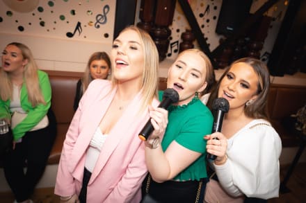 Karaoke at Marcos Pool Hall — Hen Do nightlife in Edinburgh