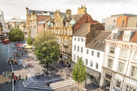 Bigg Market — Stag Do accommodation in Newcastle