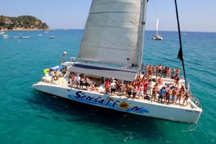 Catamaran BBQ Cruise — Stag Do activity in Lloret De Mar