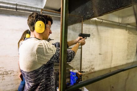 Pistol Shooting — Stag Do activity in Prague