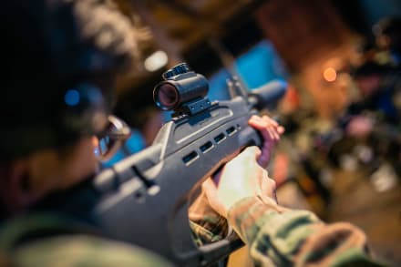 Laser Tag — Hen Do activity in Brno