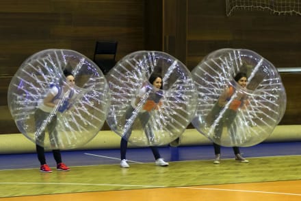 Indoor Zorb Football — Hen Do activity in Warsaw