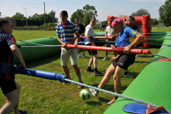 Hvar Human Table Football Corporate Event Ideas