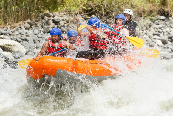 Nottingham Exclusive White Water Rafting Hen Do Ideas
