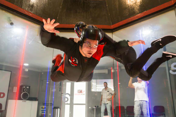 Indoor Skydiving with Transfers Stag Do Ideas