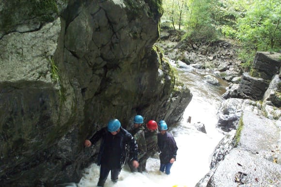 Cardiff Gorge Scrambling Corporate Event Ideas