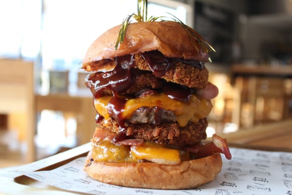 Man vs Food Burger Challenge Stag Do Ideas