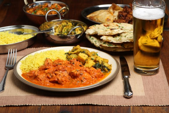 Indian Meal - 2 Courses Stag Do Ideas