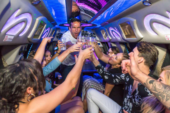 Split Party Bus Airport Transfer Hen Do Ideas