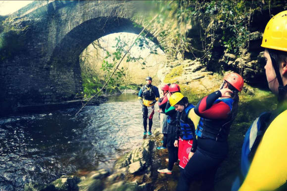 Swansea Half Day Gorge Scrambling Hen Do Ideas