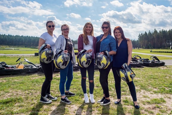 Riga Outdoor Karting - 15 Mins Sprint Race Hen Do Ideas