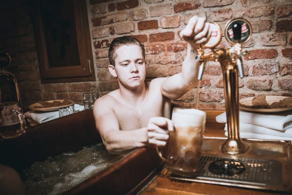 Prague Beer Spa Stag Do Ideas