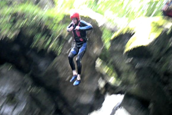 Edinburgh Canyoning Activity Weekend Ideas