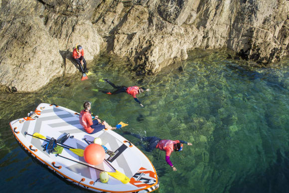 Newquay Snorkel Super Stand Up Paddle Boarding Safari Stag Do Ideas