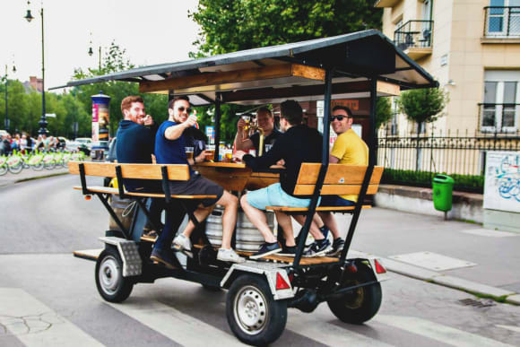 Albufeira Beer Bike Activity Weekend Ideas