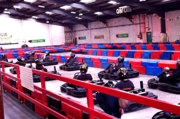 Edinburgh Indoor Go Karting - Mini Grand Prix Hen Do Ideas