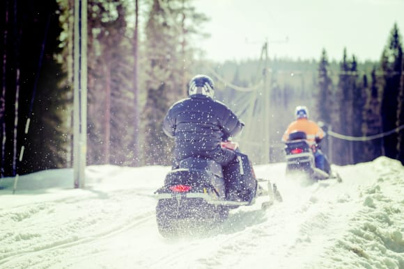 Snowmobiles Activity Weekend Ideas