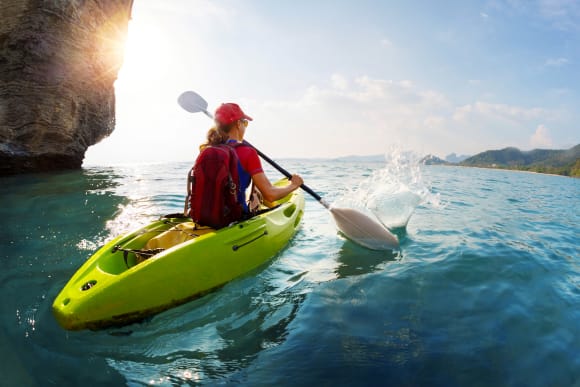 Kayaking & Snorkelling Activity Weekend Ideas