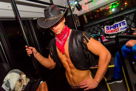 Reading Hen Strip Party Bus Airport Transfer Stag Do Ideas