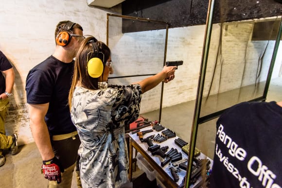 Newcastle Pistol Shooting Package with Transfers Stag Do Ideas