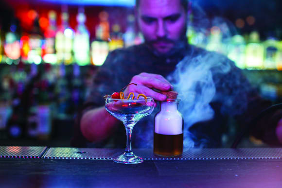 Glasgow Cocktail Making & 2 Course Meal Corporate Event Ideas