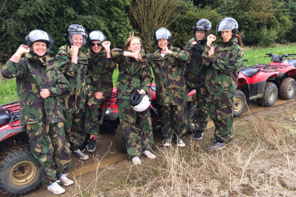 Quad Trekking Hen Do Ideas