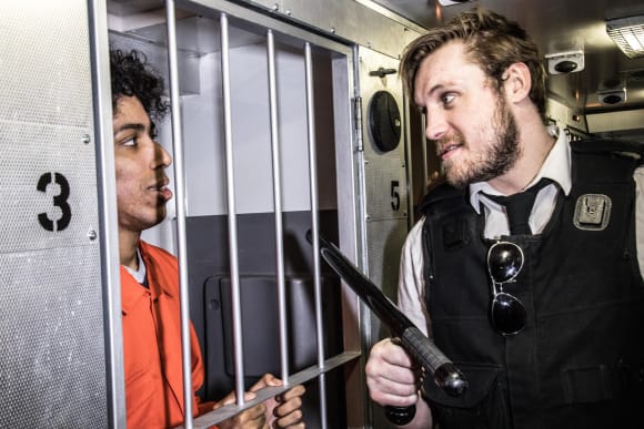 Nottingham Trapped In A Prison Van Corporate Event Ideas