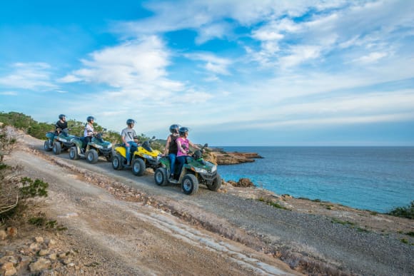 Ibiza Quad Trekking Hen Do Ideas