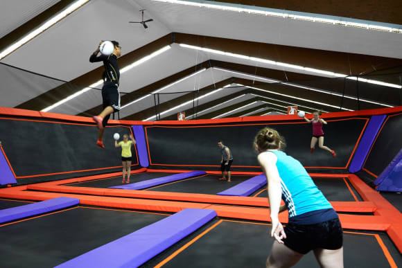 Berlin Indoor Trampoline & Transfers Stag Do Ideas