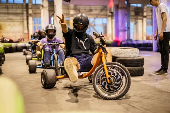 Riga Drift Trikes Corporate Event Ideas