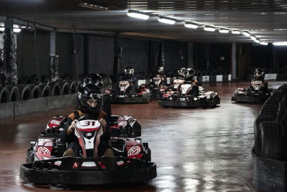 Glasgow Indoor Karting - Grand Prix Hen Do Ideas