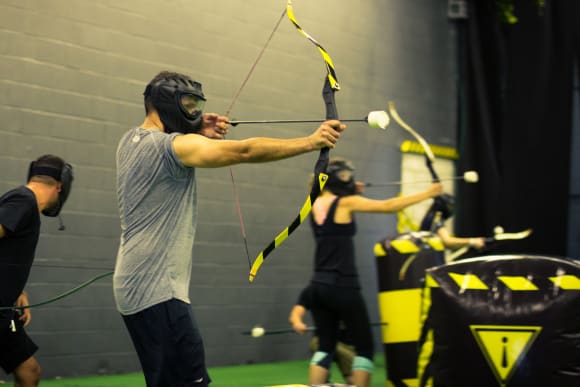 Riga Indoor Combat Archery with Transfers Corporate Event Ideas