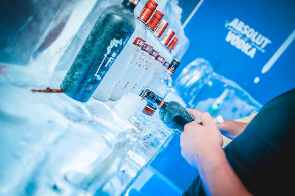 Ice Bar Entry Corporate Event Ideas