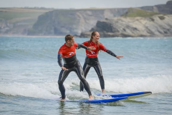 Newquay Surfing Activity Weekend Ideas