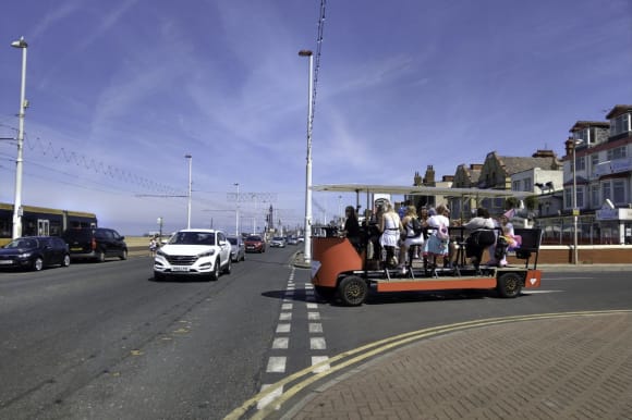 Blackpool Pedal Party Tour - 3 Hour Corporate Event Ideas