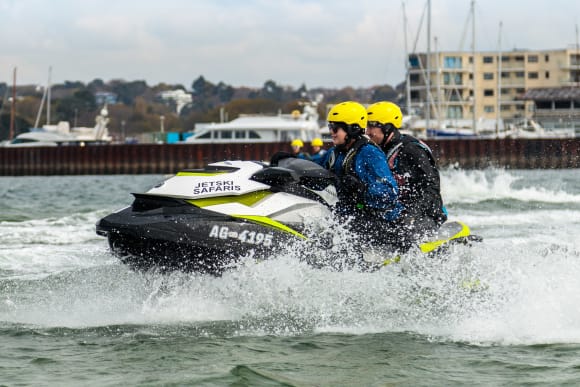 Bournemouth Jet Ski Coastal Thrill Ride Hen Do Ideas