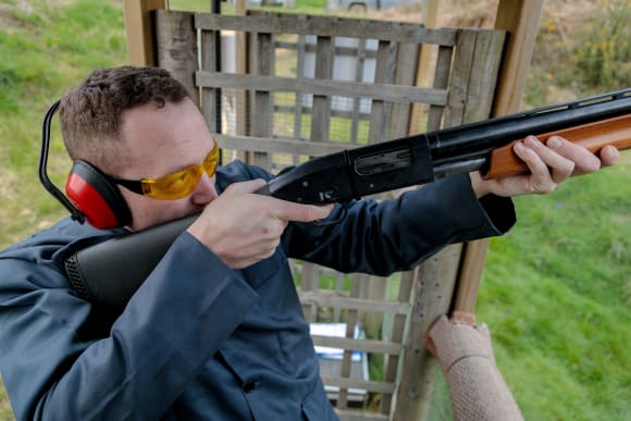Cardiff Clay Pigeon Shooting - 30 Clays Stag Do Ideas