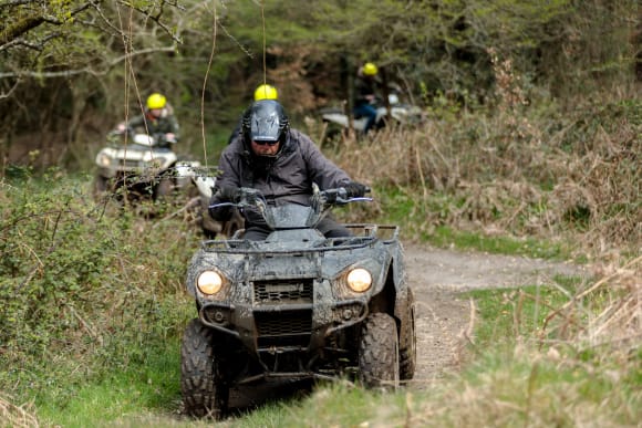 Quads, Blind Driving, Clays & Human Table Football Activity Weekend Ideas