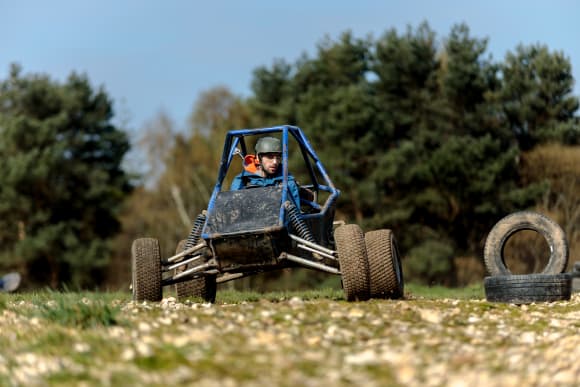 Manchester Rage Buggies - Silver Corporate Event Ideas