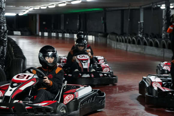 Berlin Indoor Karting - Le Mans Race With Transfers Hen Do Ideas