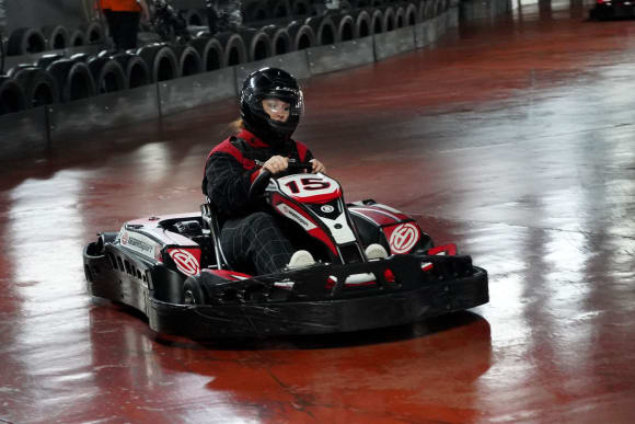 Riga Indoor Karting with Transfers Hen Do Ideas