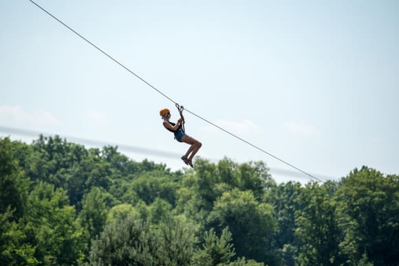 West Midlands Zipline Corporate Event Ideas