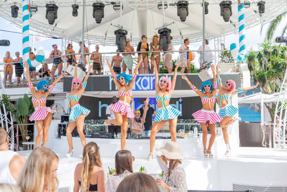 Beach Club Entry Corporate Event Ideas