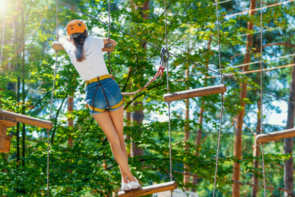 Newcastle High Ropes with Transfers Stag Do Ideas